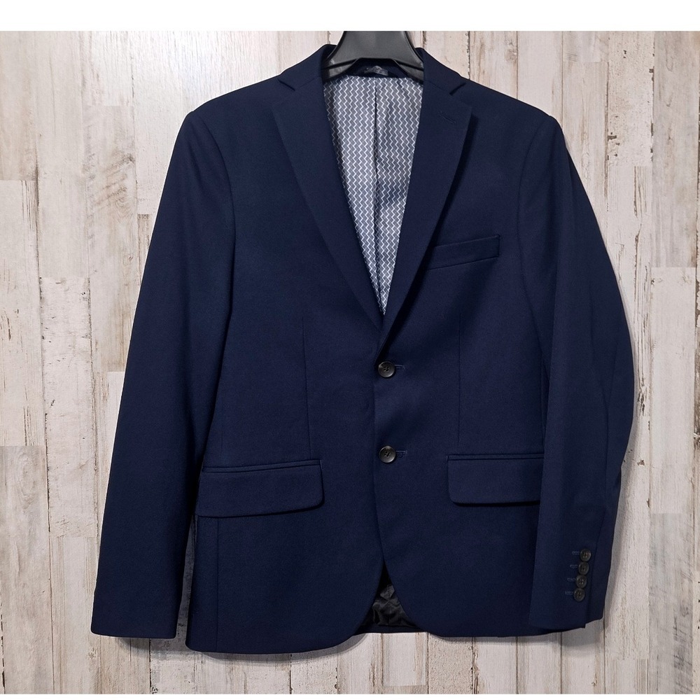 NWOT Haggar 36 S H26 Slim Fit Flex Series Performance Blazer Jacket Sports Coat
